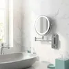 Lustro kosmetyczne Relaxdays do montażu na ścianie, z Podgląd zdjęcia produktu 2