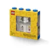 Boîte de collection LEGO® pour 8 minifigures - bleu Voir les images du produit 4