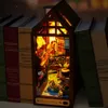 3D Holz Book Nook Modell Bausatz Mit LED‑Licht, Produktbild-Vorschau 5