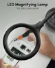 Goobay 64990 Lampe loupe LED sur pied/à pince, 6 W, noir, Voir les images du produit 15