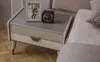 Doppelbett Schlafzimmer Bett Nachttische Beige Set 3tlg Produktbild-Vorschau 7