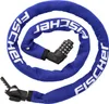 Kettenschloss Neopren 130cm 6mm Zahlen - blau Farbe: Produktbild-Vorschau 1
