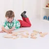 Bigjigs Rail Drevená koľajová súprava 25 dielov Náhľad obrázku produktu 5