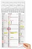 3 Monatskalender 2027 Wandkalender Nebeneinander Notizen Produktbild-Vorschau 1