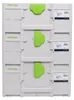 Zestaw systainerów Festool 3x SYS3 M 187 ( 3x 204842 ) 15,9 Podgląd zdjęcia produktu 3