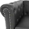 Luxe 2-persoons loungebank, Chesterfield-stijl, kunstleer, Productafbeelding-voorbeeld 6