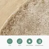 Volero - Hochflor Teppich Rund - Glorious Champagner Creme Produktbild-Vorschau 3