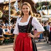 Dirndlbluse dirndel bluse Trachtenbluse Trachtenmode Weiß, Produktbild-Vorschau 8