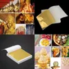 100 Blatt Doppelgold-DIY-Folienblattpapier, essbare Produktbild-Vorschau 2