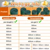 QEENTOE PVC Sichtschutzmatte 200x500 cm mit Kabelbindern | Produktbild-Vorschau 9