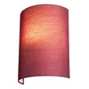 SLV Applique Abat-jour FENDA Demi-abat-jour Textile Rouge Voir les images du produit 1