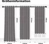 Vorhang mit PomPom und Tüll Doppelschichtige Ösen Vorhänge Produktbild-Vorschau 7