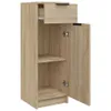 vidaXL Badschrank Sonoma-Eiche 32x33,5x90 cm Holzwerkstoff Produktbild-Vorschau 7