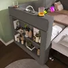 A sectional sofa with integrated charging ports, cup holders, and shelving, with a pull-out bed feature. Anteprima dell’immagine prodotto