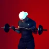 Gorilla Sports Činková EZ tyč 120 cm, 30/31 mm, čierna Náhľad obrázku produktu 2