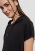 Urban Classics Damen-T-Shirt mit Kapuze Ieknae schwarz M Produktbild-Vorschau 35