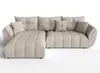 AX LIVING Ecksofa mit Schlaffunktion Verciani L Sofa Produktbild-Vorschau 5