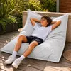 Pouf esterno impermeabile anti-uv 120x160 cm grigio chiaro Anteprima dell’immagine prodotto 8