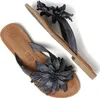 Lazamani Daisy Damen Leder-Zehentrenner Black Größe 41 Produktbild-Vorschau 11