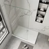 AICA 80x180cm Walk in Dusche 5mm NANO ESG-Klarglas，Komplett Produktbild-Vorschau 1