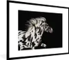MuchoWow® MuchoWow® Gerahmtes Poster Pferd - Dots - Schwarz Produktbild-Vorschau 1