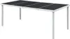 vidaXL Tavolo da pranzo da giardino 190 x 90 x 74 cm nero Anteprima dell’immagine prodotto 3