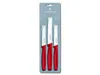 Victorinox Gemüsemesser-Set 3tlg., rot Produktbild-Vorschau 6