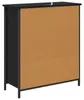 Credenza Rovere Nero 70 x 30 x 80 cm Legno multistrato Anteprima dell’immagine prodotto 8