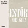 Camiseta para mujer con el texto "Gestört aber geil" Vista previa de la imagen del producto 4