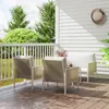Set di mobili da giardino Outsunny in polyrattan set da Anteprima dell’immagine prodotto 8