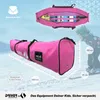 Lyžiarsky vak 120 cm pre deti ružový Náhľad obrázku produktu 4