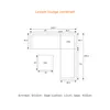 Garden Impressions Lincoln Loungeset - 4-teilig - carbon Produktbild-Vorschau 11