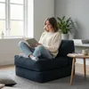 Schlafsessel 70x190 cm dunkelblau Produktbild-Vorschau 8