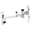A white adjustable TV wall mount is shown against a white background. Produktbild-Vorschau