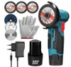 Mini Winkelschleifer, 12V Akku-Winkelschleifer mit 2 × Produktbild-Vorschau 2