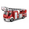 Bburago vrachtwagen met een brandweerladder Productafbeelding-voorbeeld 1