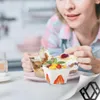 Valle Verde 50x szklanki deserowe plastikowe 120 ml, Podgląd zdjęcia produktu 3