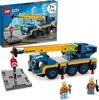 Product packaging and the toy crane set. Podgląd zdjęcia produktu
