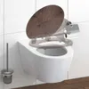 Sedile per WC SCHÜTTE in MDF LEGNO SCURO, sedile per WC con Anteprima dell’immagine prodotto 13