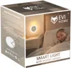 The product packaging shows a smart light with a motion sensor, featuring an image of a child sleeping in bed with the light on a nightstand. Podgląd zdjęcia produktu