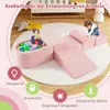 Children playing with soft foam blocks and a ball pit. Anteprima dell’immagine prodotto