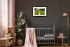 MuchoWow® MuchoWow® Gerahmtes Poster Baby - Alpaka - Gras Produktbild-Vorschau 3
