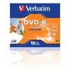 Verbatim 43521, DVD-R, Tlač, Kartón, 10 kusov, 4,7 GB Náhľad obrázku produktu 2