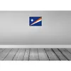 vianmo Blechschild 30x40 cm Marshallinseln Flagge Fahne Produktbild-Vorschau 2