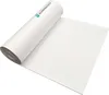 A roll of white paper with a portion unrolled, shown on a white background. Produktbild-Vorschau