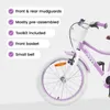 vidaXL Kinderfahrrad 18 Zoll für 5-7 Jahre alt Lila Produktbild-Vorschau 6