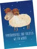 Mr. & Mrs. Panda Postkarte Sternzeichen Widder - Produktbild-Vorschau 1
