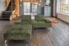 KAWOLA Sofa WIOLO Schlafsofa Daybed mit Hocker velvet Produktbild-Vorschau 1