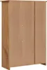 vidaXL Kleiderschrank 3-Türig 118×50×171,5 cm Kiefer Panama Produktbild-Vorschau 7