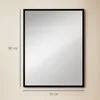 HOMCOM Wandspiegel, 70 x 90 cm, Rechteckig Spiegel für Produktbild-Vorschau 3